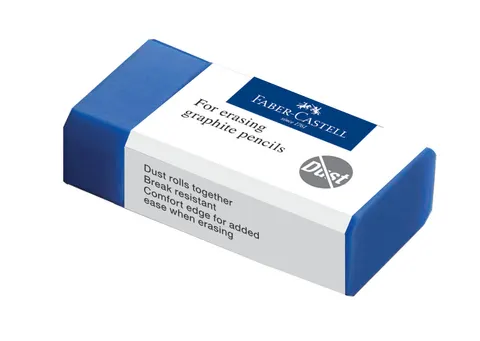 Gumka dust free niebieska Faber-Castell