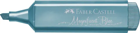Zakreślacz 1546 metaliczny niebieskifaber-castell