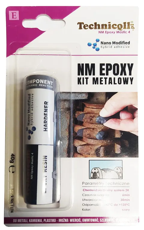 Kit metalowy epoksydowy 40g Technicqll