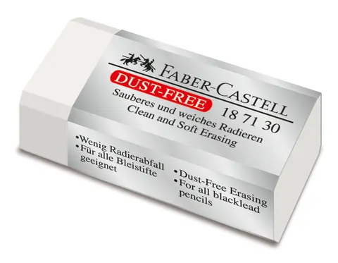 Gumka dust free plastikowa mała Faber-Castell