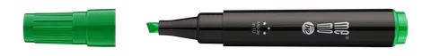 Marker permanentny M201 MemoBe końcówka ścięta 1-4 mm zielony