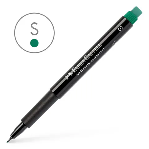 Multimark OHP permanentny s zielony Faber-Castell