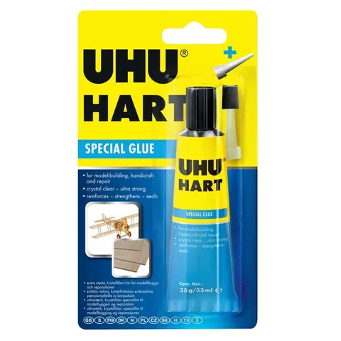 Klej specjalistyczny modelarski UHU HART 35 g