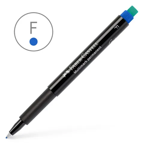 Multimark OHP permanentny f niebieski Faber-Castell