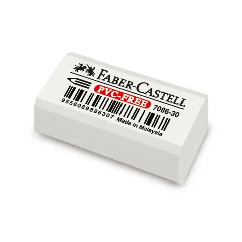 Gumka pvc-free do OŁÓWKA7086 duża Faber-Castell