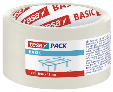 Taśma pakowa tesa basic 40MX45 mm transparent