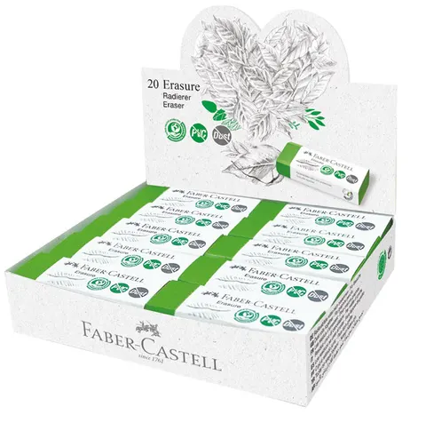 Gumka dust-free zielona Faber-Castell