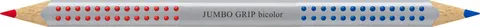 Kredka jumbo grip dwustronna czerwona/niebieska Faber-Castell
