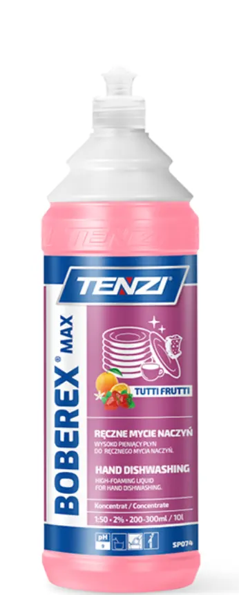 TENZI BOBEREX MAX Tutti Frutti 1L. Płyn Do Mycia Naczyń
