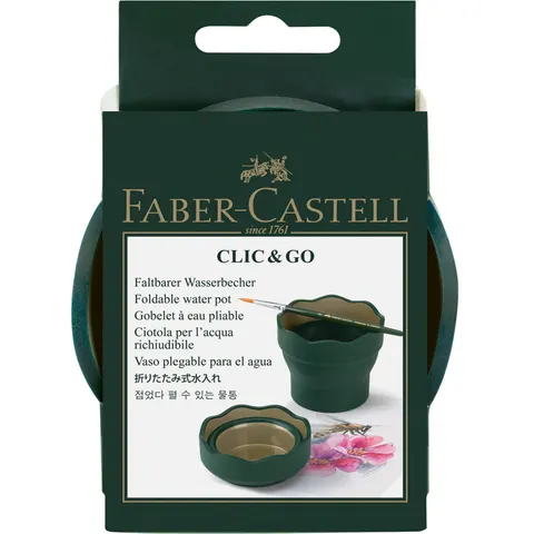 Pojemnik na wodę a&g zielony Faber-Castell