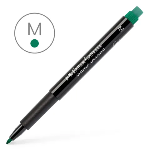 Multimark OHP permanentny m zielony Faber-Castell