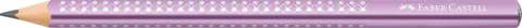 Ołówek jumbo sparkle metallic fioletowy Faber-Castell