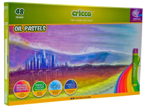Pastele olejne Cricco kpl. 48-KOL.
