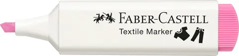 Marker do tkanin różowy Faber-Castell