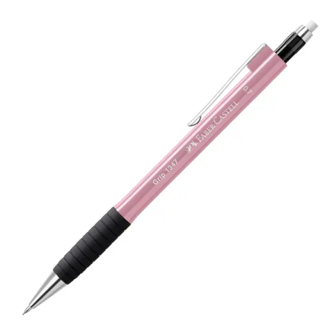 Ołówek automatyczny grip 1347 0.7 mm rose shadows Faber-Castell