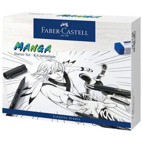 Pitt artist pen manga starter Faber-Castell