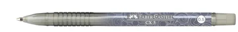 Długopis CX5 0,5 mm czarny Faber-Castell