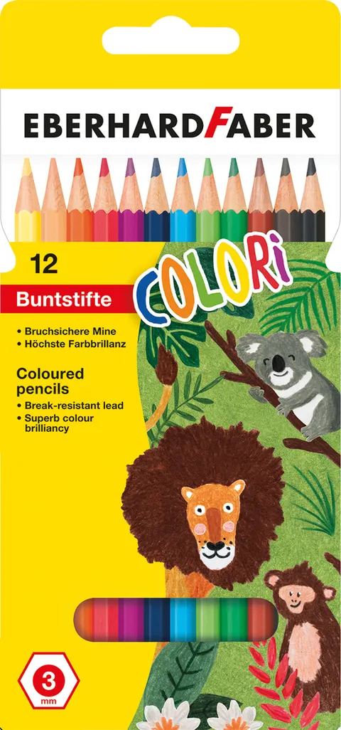 Kredki colori 12 szt. eberhard faber