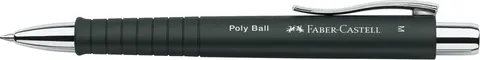 Długopis poly ball m czarny Faber-Castell