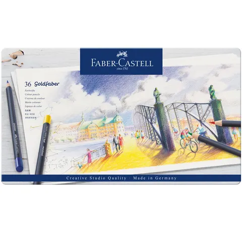 Zestaw kredek Faber-Castell Goldfaber 36 kolorów