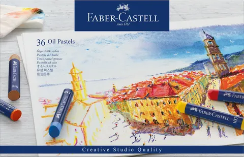 Creative studio pastele olejne 36 kol. opakowanie karton Faber-Castell