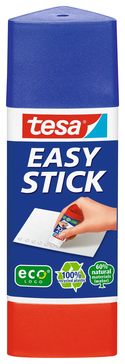 Klej w sztyfcie tesa ecologo 12 g trójkątny