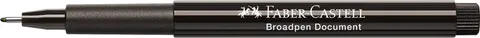 Cienkopis broadpen 1554 czarny Faber-Castell