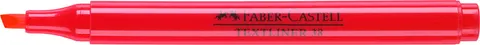 Zakreślacz 38 czerwony Faber-Castell
