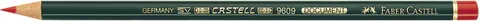 Ołówek kopiowy castell 9609 czerwony Faber-Castell