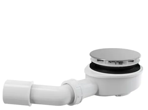 Syfon brodzikowy ALCA chrom Ø90 mm