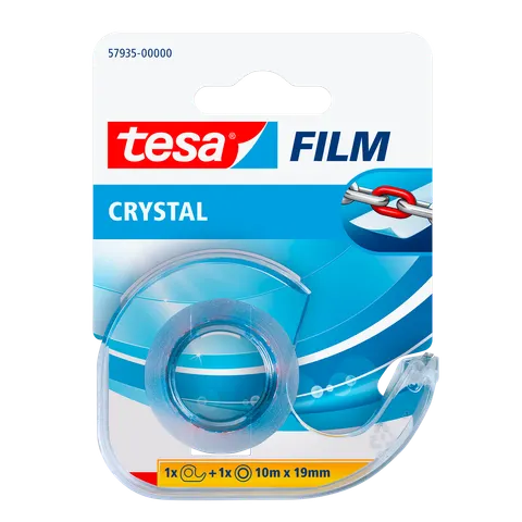 Taśma biurowa tesa® clear 10m x 19mm + dyspenser