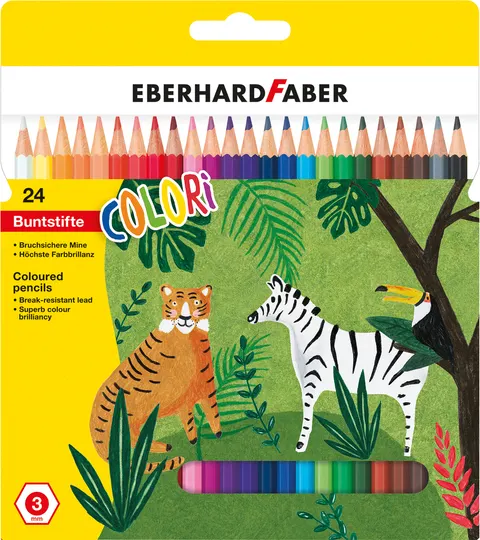 Kredki colori 24 szt. eberhard faber