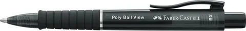 Długopis poly ball view czarny Faber-Castell