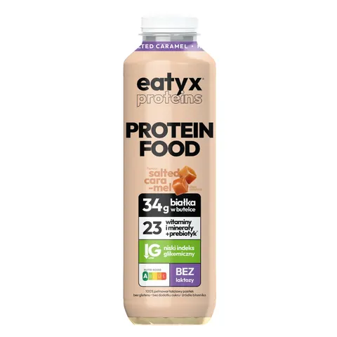 EATYX posiłek gotowy do spożycia słony karmel lactose free 500 ml