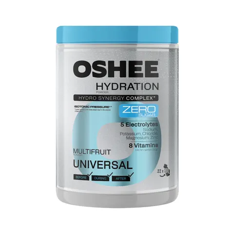 OSHEE Hydration ZERO proszek Multifruit 330 g