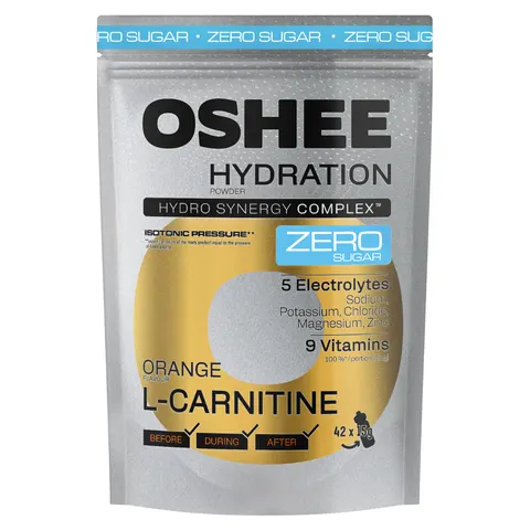 OSHEE Hydration ZERO proszek Orange L-karnityna 630 g