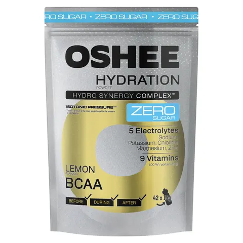 OSHEE Hydration ZERO proszek Lemon BCAA 630 g