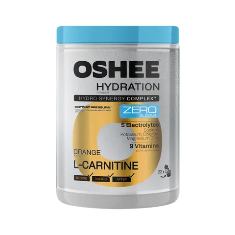 OSHEE Hydration ZERO proszek Orange L-karnityna 330 g