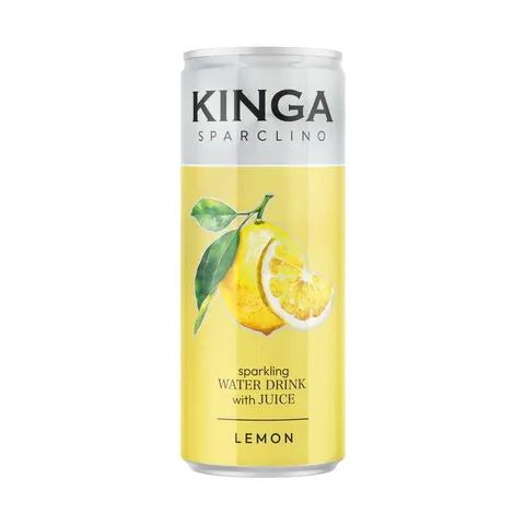 Kinga Sparclino Water Drink cytryna 250 ml