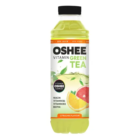 OSHEE Vitamin Green Tea Citrus Mix 555 ml
