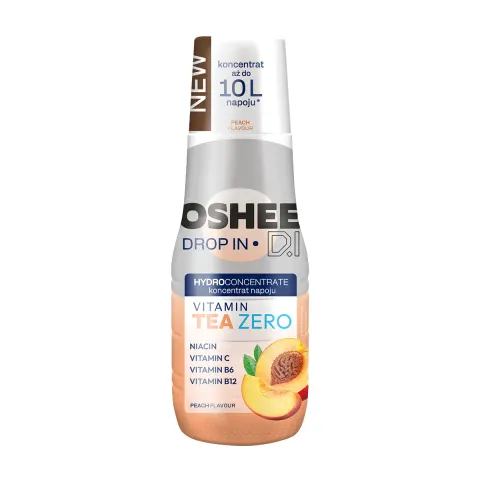 OSHEE Drop In ZERO Hydrokoncentrat Vitamin Tea brzoskwinia 500 ml