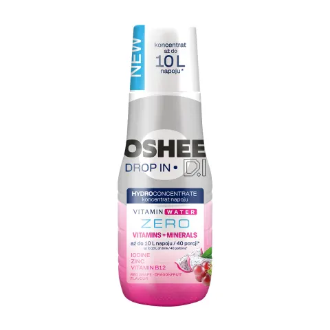 OSHEE Drop In ZERO Hydrokoncentrat Witaminy i Minerały 500 ml
