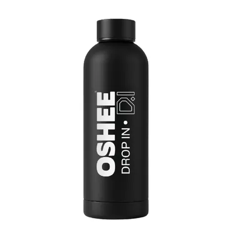 Butelka termiczna czarna 500 ml DROP IN