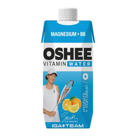 OSHEE Vitamin Water Magnez + B6 cytryna pomarańcza 750ml Tetra Pak
