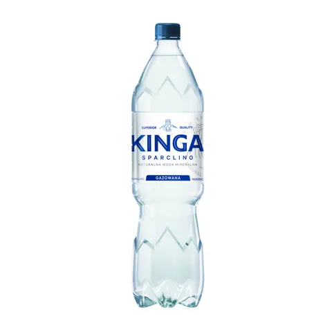 Kinga Sparclino woda mineralna gazowana 1,5 l