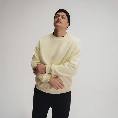 OSHEE Core bluza oversize, żółta