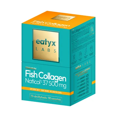 eatyx LABS Collagen rybi Naticol 37 500 mg mango 30 saszetek 75 g
