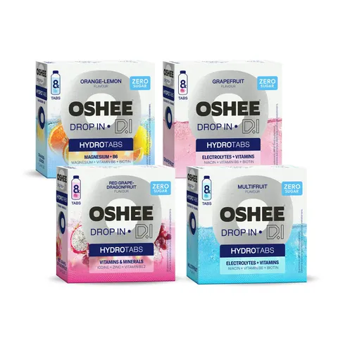 4x OSHEE Drop in HydroTabs (4x8 tabletek)