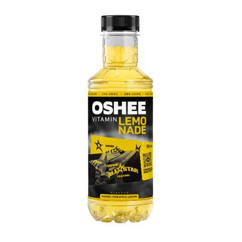OSHEE All Star Festival Vitamin Lemonade mango ananas cytryna 555 ml