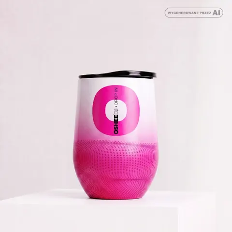 Kubek termiczny OSHEE DROP IN HydraCup Różowy 320ml